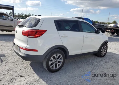 2016 Kia Sportage Lx from USA, damaged, VIN KNDPB3AC2G7854718